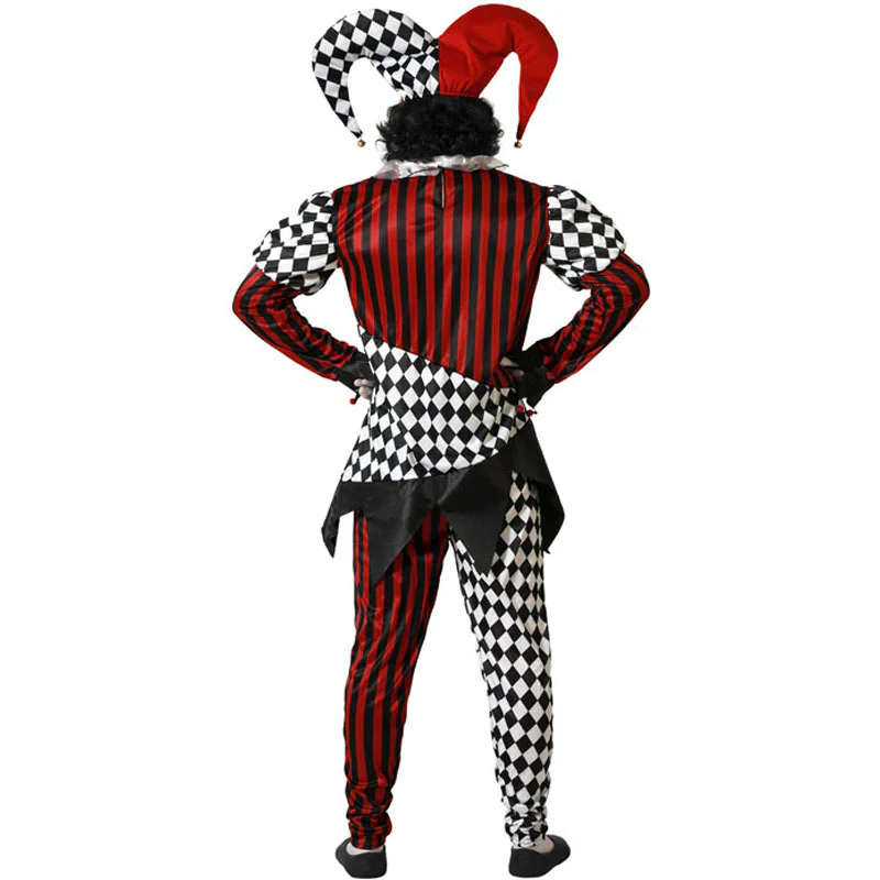 Disfraz de Arlequín oscuro para hombre - Imagen 3