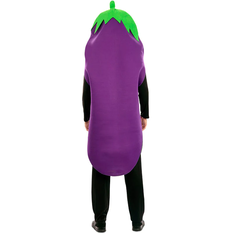 Disfraz de Berenjena ecológica adulto unisex - Imagen 3
