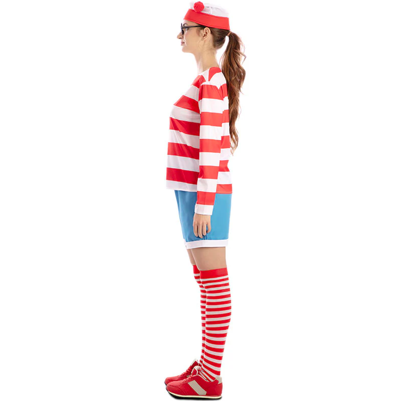 Disfraz de Wally la viajera de los cómics para mujer - Imagen 2
