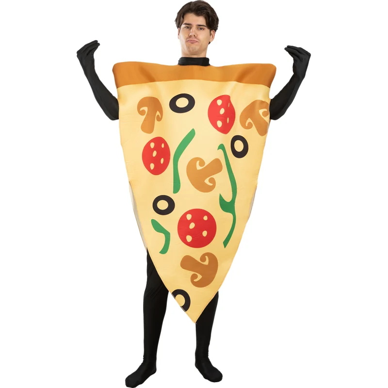 Disfraz de Pizza Napolitana adulto unisex - Imagen 4