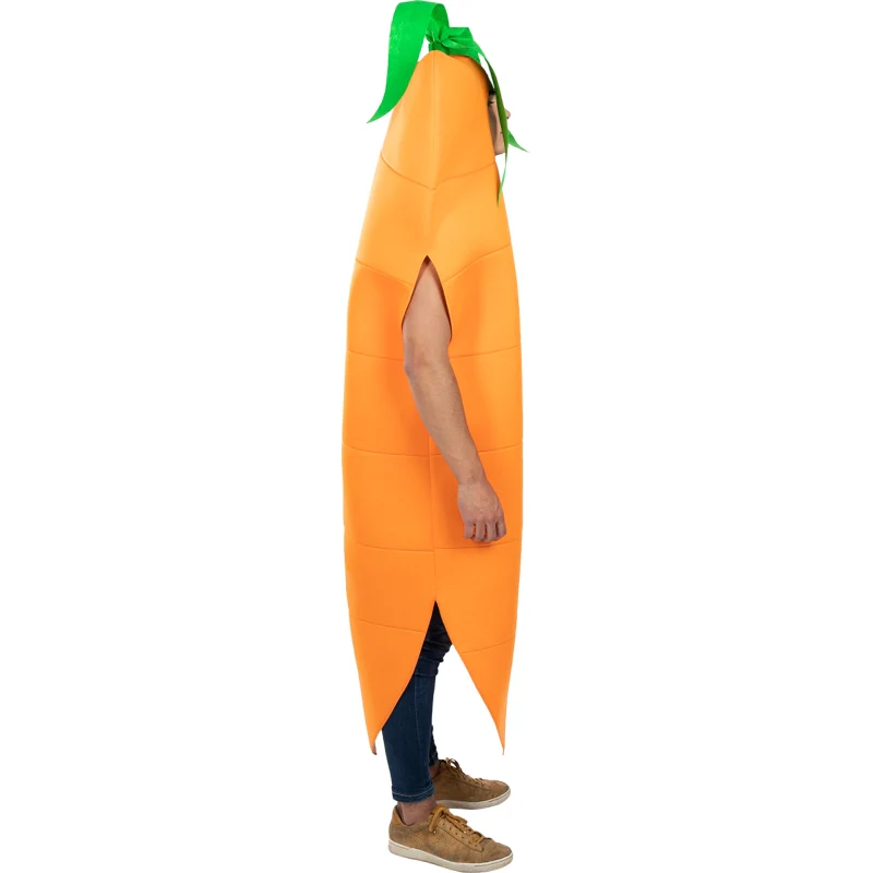 Disfraz de Zanahoria Ecológica adulto unisex - Imagen 2