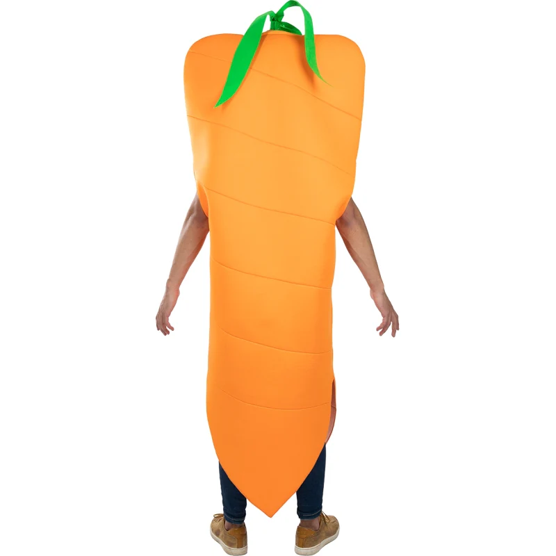 Disfraz de Zanahoria Ecológica adulto unisex - Imagen 3