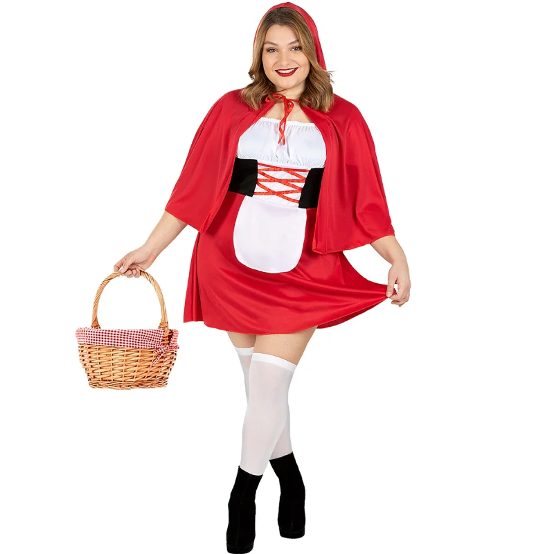 Disfraz de Caperucita Roja Clásica para mujer - Imagen 2