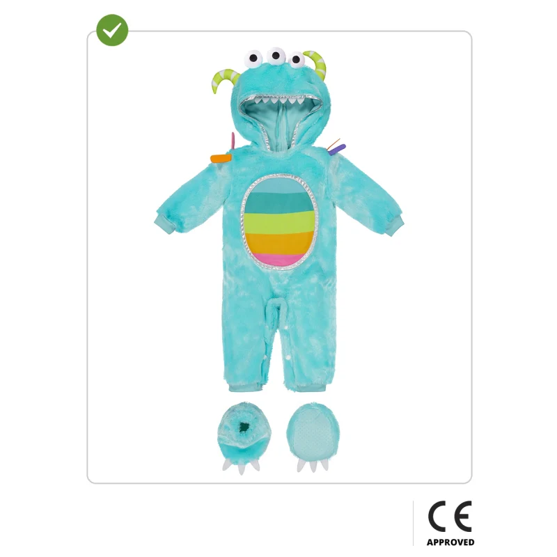 Disfraz de Monstruo Colorines para bebé - Imagen 5