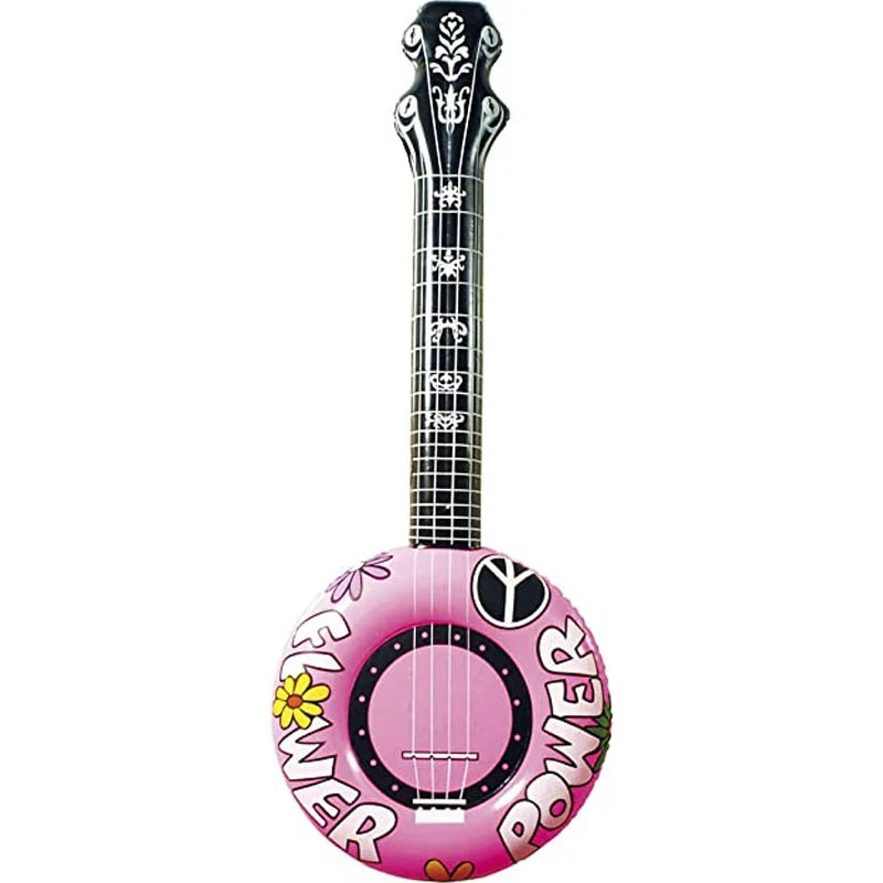 Banjo hinchable rosa - Imagen 2