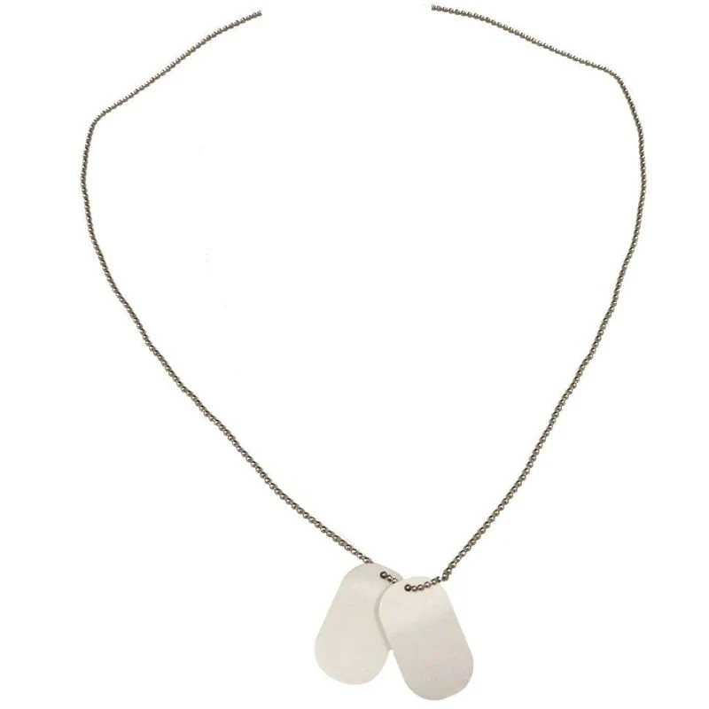 Cadena Militar con placas identificativas - Imagen 2