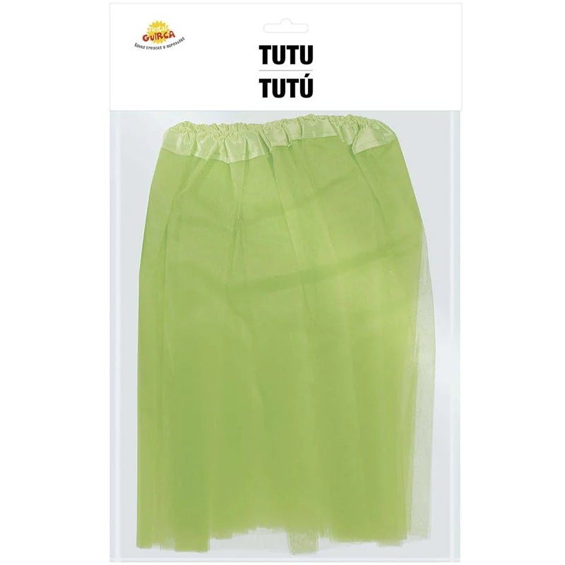 Falda tutú verde lima mujer - Imagen 2